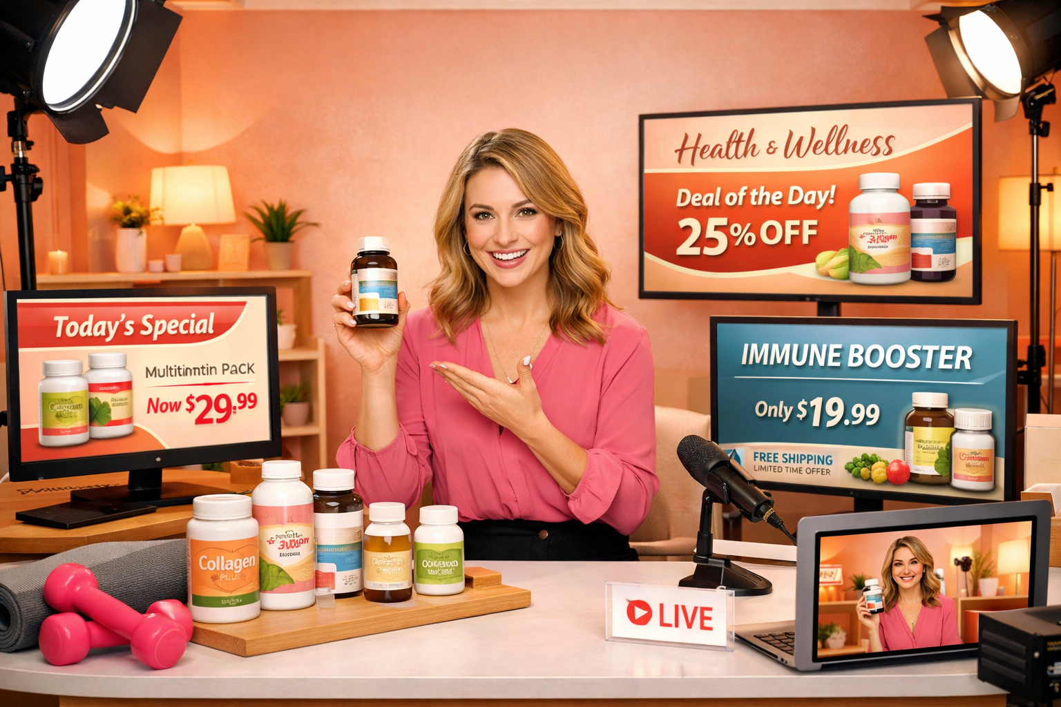 Real TV Live Shopping Experience